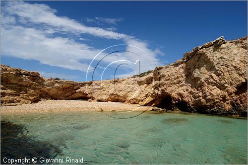 GRECIA - GREECE - Piccole Cicladi  - Minor Cyclades - Koufonisia (Koufonisi) - Isoletta di Ghlaronisi di fronte alla costa est di Kato Koufonisia