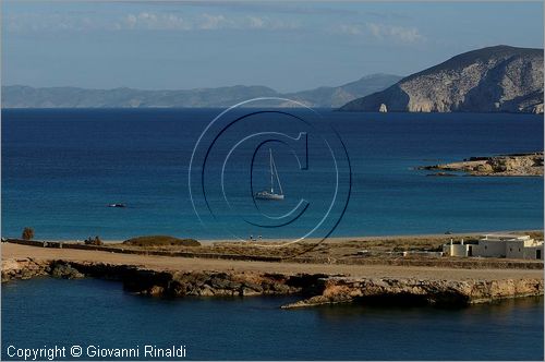 GRECIA - GREECE - Piccole Cicladi  - Minor Cyclades - Koufonisia - Pato Koufonisia (Koufonisi) - costa est - Pori Bay