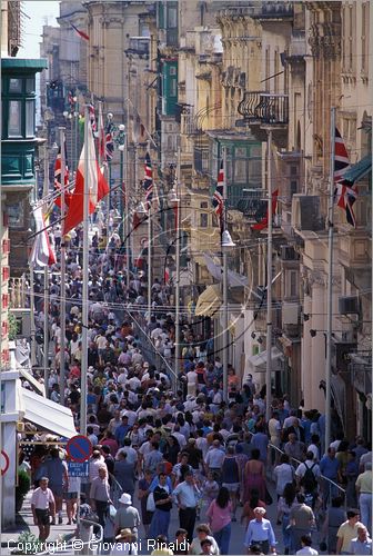 MALTA - MALTA ISLAND - Valletta - Republic Street