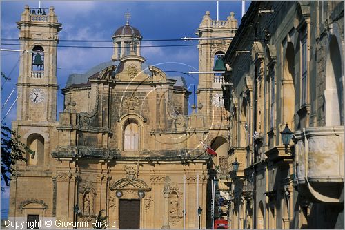 MALTA - GOZO ISLAND - Gharb - chiesa parrocchiale