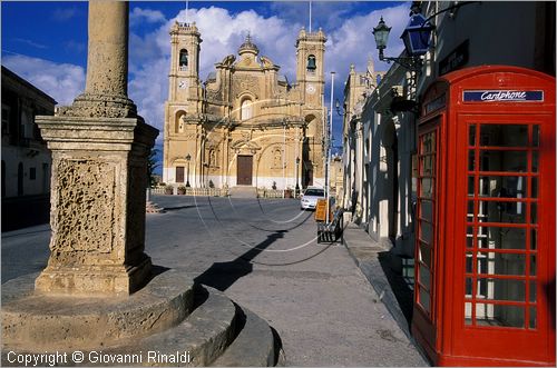 MALTA - GOZO ISLAND - Gharb - chiesa parrocchiale