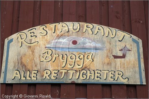 NORWAY - NORVEGIA - ISOLE LOFOTEN - Moskenes - il villaggio A - ristorante Brygga