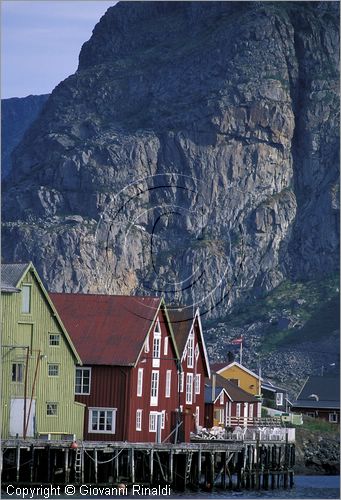 NORWAY - NORVEGIA - ISOLE LOFOTEN - Henningsvaer - veduta