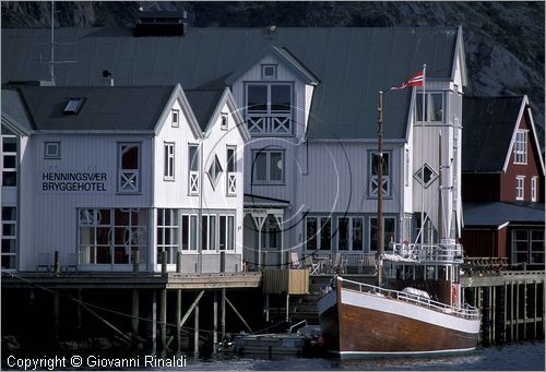 NORWAY - NORVEGIA - ISOLE LOFOTEN - Henningsvaer - Bryggehotel