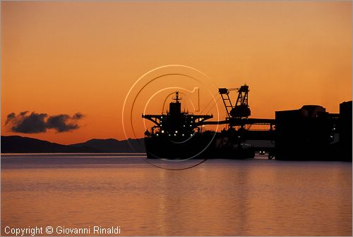 NORWAY - NORVEGIA - Narwik - tramonto sul Ofotfjorden