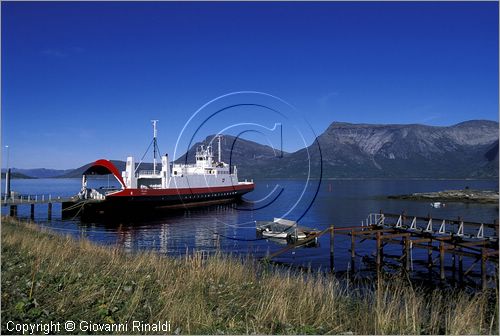 NORWAY - NORVEGIA - Skarberget sul Tysfjorden