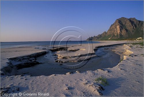 NORVEGIA - ISOLE VESTERALEN (Norway - Vesteralen) - Isola di Andoya - Bleik - la spiaggia