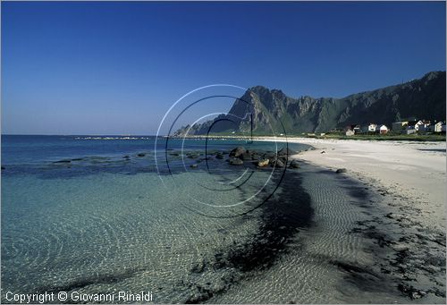 NORVEGIA - ISOLE VESTERALEN (Norway - Vesteralen) - Isola di Andoya - Bleik - la spiaggia