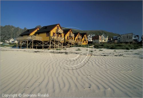 NORVEGIA - ISOLE VESTERALEN (Norway - Vesteralen) - Isola di Andoya - Bleik - case in affitto Havhusene Bleik