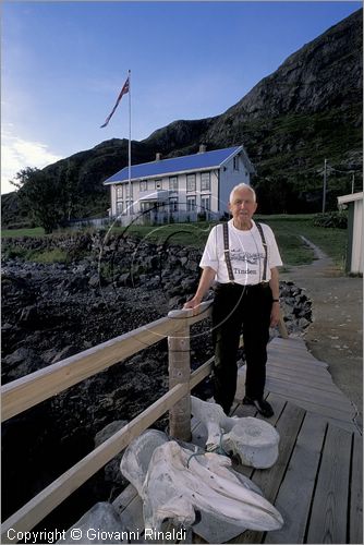 NORVEGIA - ISOLE VESTERALEN (Norway - Vesteralen) - Isola di Tindsoya - Tinden - il vecchio Skjalg Halmoy