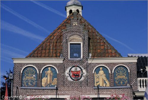 NETHERLANDS - OLANDA - Ijsselmeer (Zuiderzee) - Edam - particolare architettonico