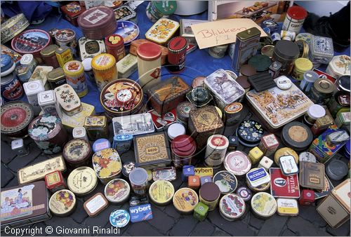 NETHERLANDS - OLANDA - Ijsselmeer (Zuiderzee) - Edam - mercatino settimanale lungo i canali