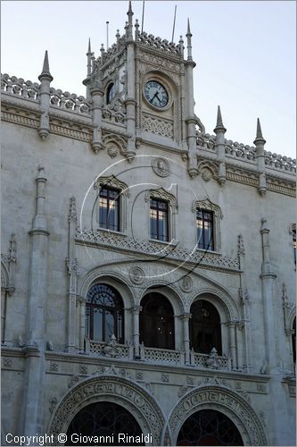 PORTUGAL - LISBON - LISBOA - PORTOGALLO - LISBONA - Stazione del Rossio in Praca Dom Joao da Camara