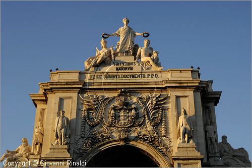 PORTUGAL - LISBON - LISBOA - PORTOGALLO - LISBONA - Praca do Comercio - Arco trionfale