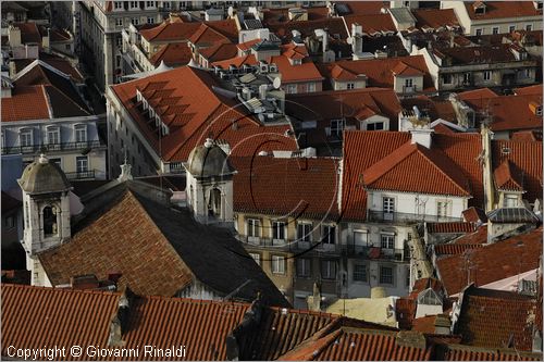 PORTUGAL - LISBON - LISBOA - PORTOGALLO - LISBONA - veduta della citt dal Castelo de Sao Jorge