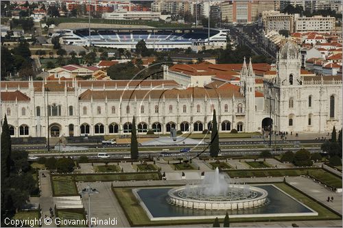 PORTUGAL - LISBON - LISBOA - PORTOGALLO - LISBONA - Belem - Praca do Imperio con il complesso del Monastero dos Jeronimos