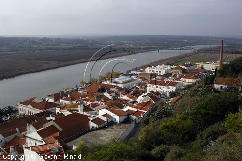 PORTUGAL - PORTOGALLO - ALCACER DO SAL - sulla riva nord del Sado