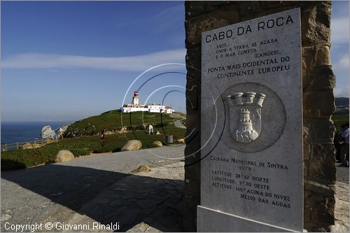 PORTUGAL - PORTOGALLO - CABO DA ROCA - il punto pi occidentale del continente europeo