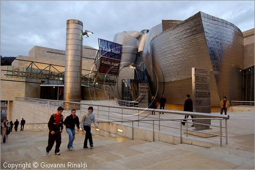 SPAIN - Cantabria - Pais Vasco (Paesi Baschi) - Bilbao - Museo Guggenheim dell'architetto Frank O. Gehry (1998)