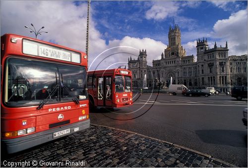 SPAIN - SPAGNA - MADRID - Plaza Cibeles