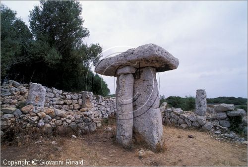 SPAIN - BALEARES MENORCA (Balearic - Minorca island) - Poblat Talaiotic di Torre Trencada