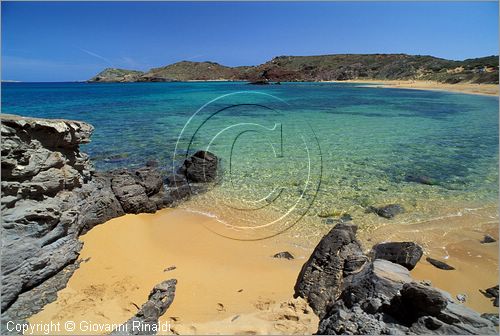 SPAIN - BALEARES MENORCA (Balearic - Minorca island) - Plaia de Ferragut sulla costa nord