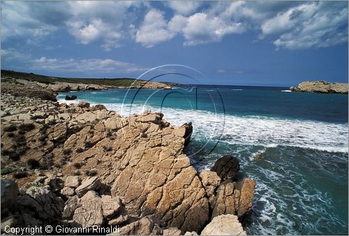 SPAIN - BALEARES MENORCA (Balearic - Minorca island) - Arenal de Son Saura presso Son Parc sulla costa sud-ovest