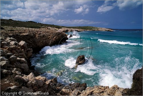 SPAIN - BALEARES MENORCA (Balearic - Minorca island) - Arenal de Son Saura presso Son Parc sulla costa sud-ovest