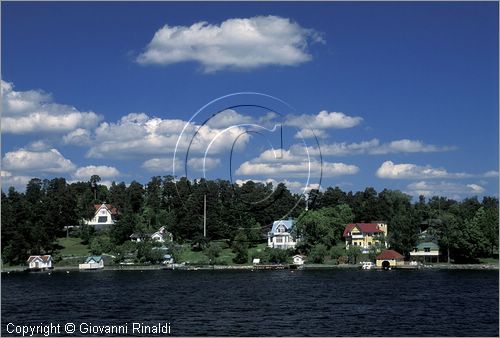 SWEDEN - Skargardens - SVEZIA - Arcipelago di Stoccolma - Hastholmen a nord di Vaxholm