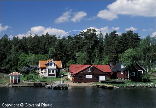 SWEDEN - Skargardens - SVEZIA - Arcipelago di Stoccolma - isole a nord di Varmdon