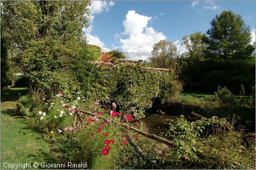 ITALY - MARTA (VT) - Giardino della Cannara - ricavato dai coniugi Mirella e Massimo Faggiani intorno alla loro casa, un'antica peschiera sul fiume Marta forse di origine etrusca.