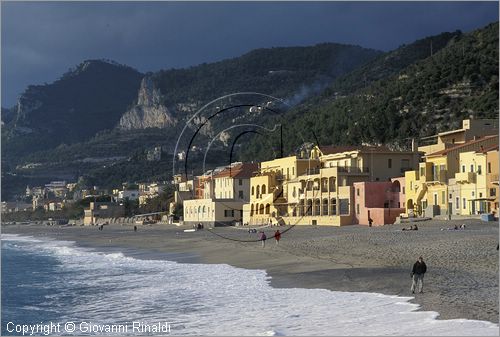 ITALY - LIGURIA - VARIGOTTI (SV) - tipico borgo sulla spiaggia del Ponente Ligure