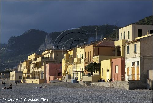 ITALY - LIGURIA - VARIGOTTI (SV) - tipico borgo sulla spiaggia del Ponente Ligure