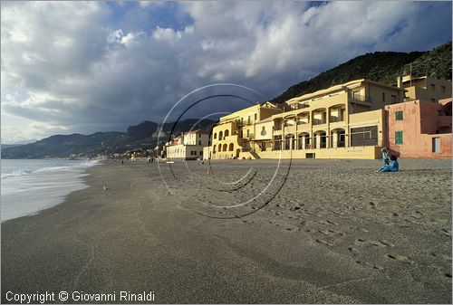 ITALY - LIGURIA - VARIGOTTI (SV) - tipico borgo sulla spiaggia del Ponente Ligure