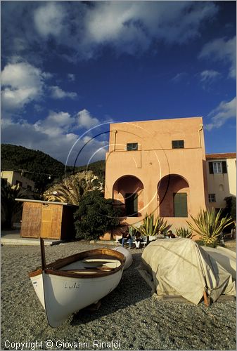 ITALY - LIGURIA - VARIGOTTI (SV) - tipico borgo sulla spiaggia del Ponente Ligure