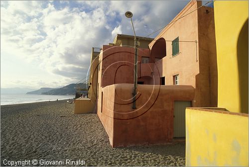 ITALY - LIGURIA - VARIGOTTI (SV) - tipico borgo sulla spiaggia del Ponente Ligure