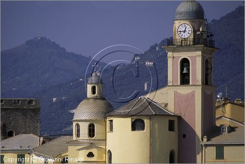 ITALY - LIGURIA - CAMOGLI (GE) - scorcio sulla Basilica di Santa Maria Assunta