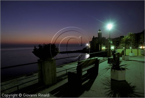 ITALY - LIGURIA - CAMOGLI (GE) - veduta notturna