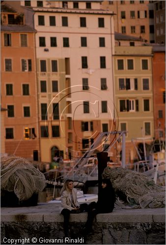 ITALY - LIGURIA - CAMOGLI (GE) - tramonto sul Porticciolo