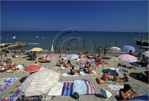 ITALY - LIGURIA - DIANO MARIMA (IM) - veduta della spiaggia