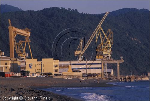 ITALY - LIGURIA - RIVA TRIGOSO (GE) - cantieri navali