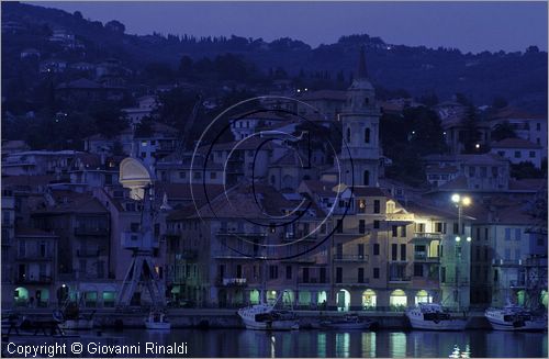 ITALY - LIGURIA - IMPERIA (ONEGLIA) - veduta del porto