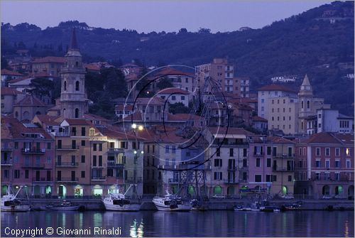 ITALY - LIGURIA - IMPERIA (ONEGLIA) - veduta del porto