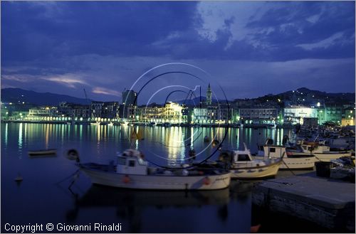 ITALY - LIGURIA - IMPERIA (ONEGLIA) - veduta del porto