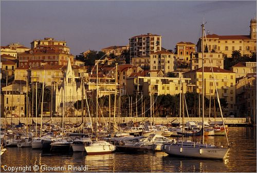 ITALY - LIGURIA - IMPERIA (PORTO MAURIZIO) - il porto turistico