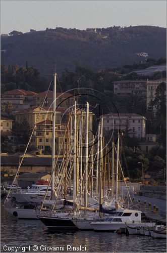 ITALY - LIGURIA - IMPERIA (PORTO MAURIZIO) - il porto turistico