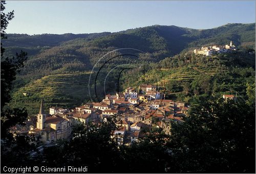 ITALY - LIGURIA - BORGOMARO (IM) - veduta del borgo