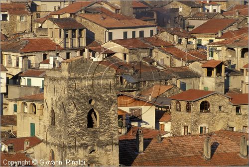 ITALY - LIGURIA - BORGOMARO (IM) - veduta del borgo