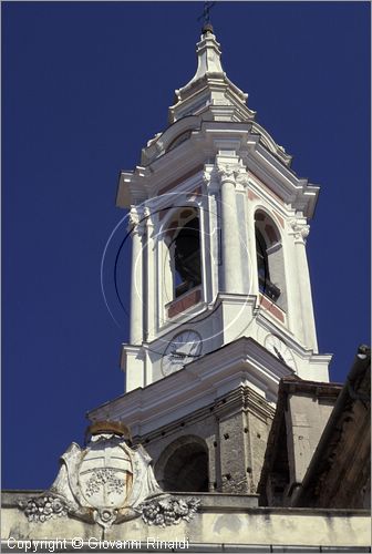 ITALY - LIGURIA - DOLCEDO (IM) - il campanile della chiesa di San Tommaso