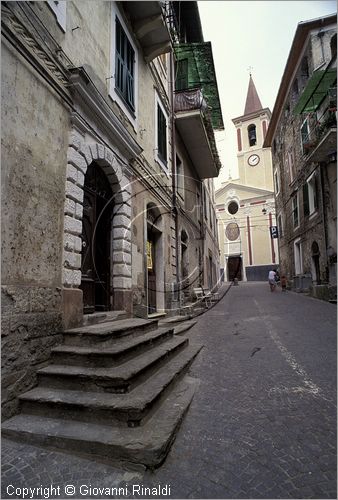 ITALY - LIGURIA - ISOLABONA (IM) - scorcio nel borgo